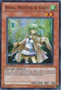 Winda, Priestess of Gusto [HA05-EN040] Super Rare | RetroPlay Games