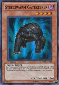 Steelswarm Gatekeeper [HA05-EN045] Super Rare | RetroPlay Games
