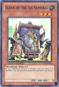 Elder of the Six Samurai [SAAS-EN001] Super Rare | RetroPlay Games