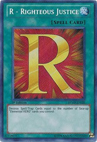 R - Righteous Justice [RYMP-EN025] Secret Rare | RetroPlay Games