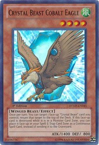 Crystal Beast Cobalt Eagle [RYMP-EN045] Super Rare | RetroPlay Games