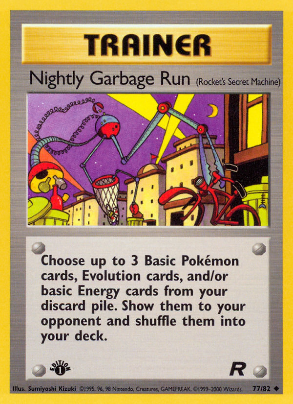 Nightly Garbage Run (77/82) [Team Rocket 1st Edition] | RetroPlay Games