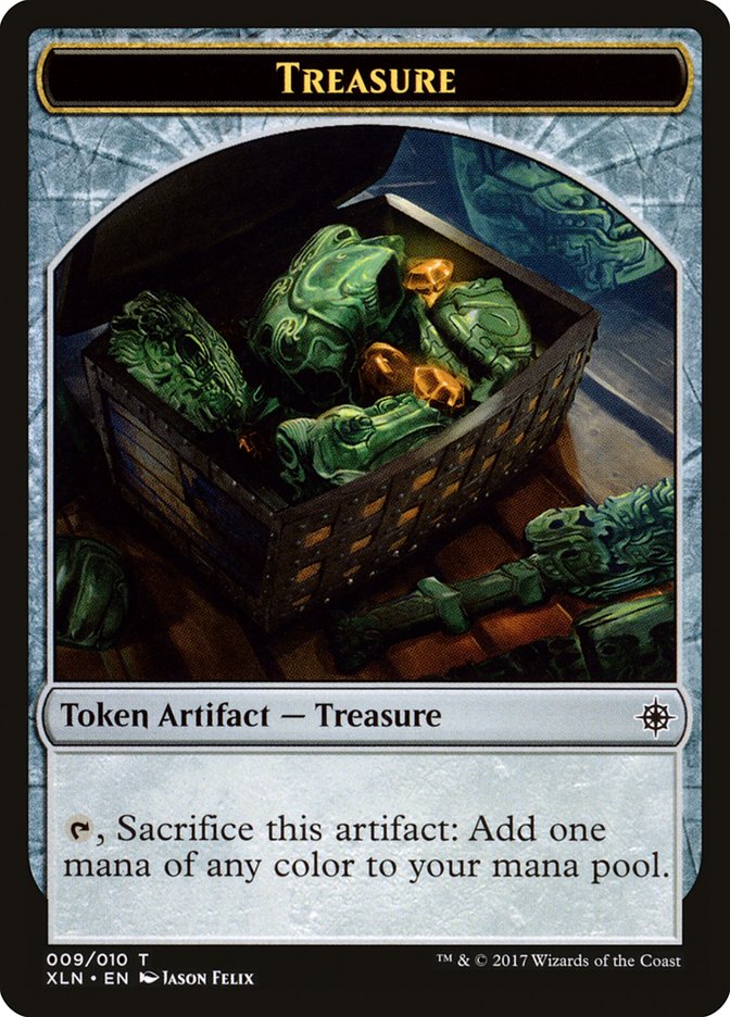 Treasure (009/010) [Ixalan Tokens] | RetroPlay Games