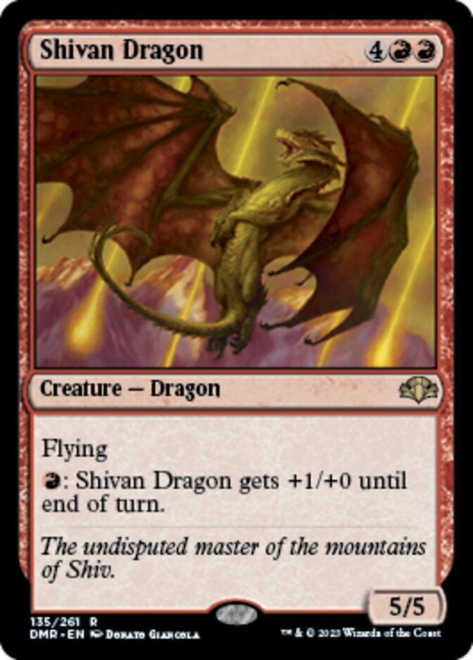 Shivan Dragon [Dominaria Remastered] | RetroPlay Games