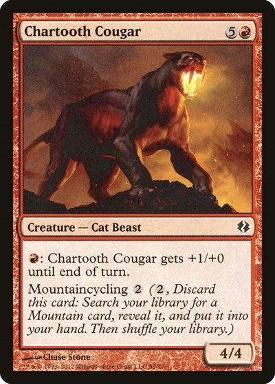 Chartooth Cougar [Duel Decks: Venser vs. Koth] | RetroPlay Games