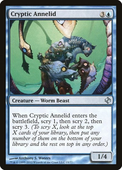 Cryptic Annelid [Duel Decks: Venser vs. Koth] | RetroPlay Games