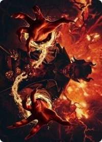 Tibalt's Trickery Art Card [Kaldheim: Art Series] | RetroPlay Games