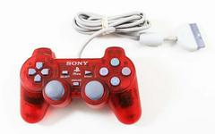 Clear Red Dual Shock Controller - Playstation | RetroPlay Games