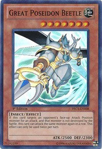 Great Poseidon Beetle [PRC1-EN008] Super Rare | RetroPlay Games