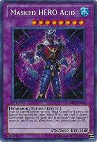 Masked HERO Acid [PRC1-EN018] Secret Rare | RetroPlay Games