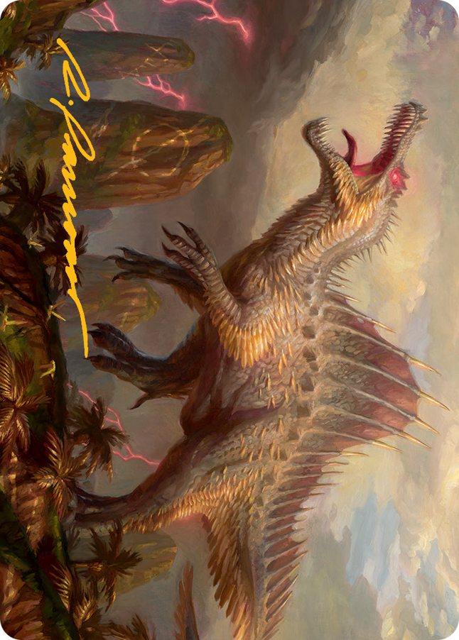Etali, Primal Conqueror Art Card (Gold-Stamped Signature) [March of the Machine Art Series] | RetroPlay Games