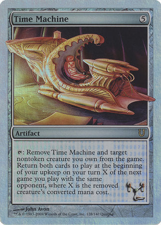 Time Machine (Alternate Foil) [Unhinged] | RetroPlay Games