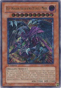 Red Dragon Archfiend/Assault Mode (UTR) [CRMS-EN004] Ultimate Rare | RetroPlay Games