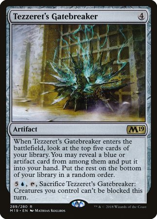 Tezzeret's Gatebreaker [Core Set 2019] | RetroPlay Games