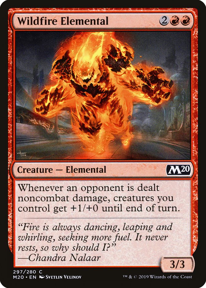 Wildfire Elemental [Core Set 2020] | RetroPlay Games