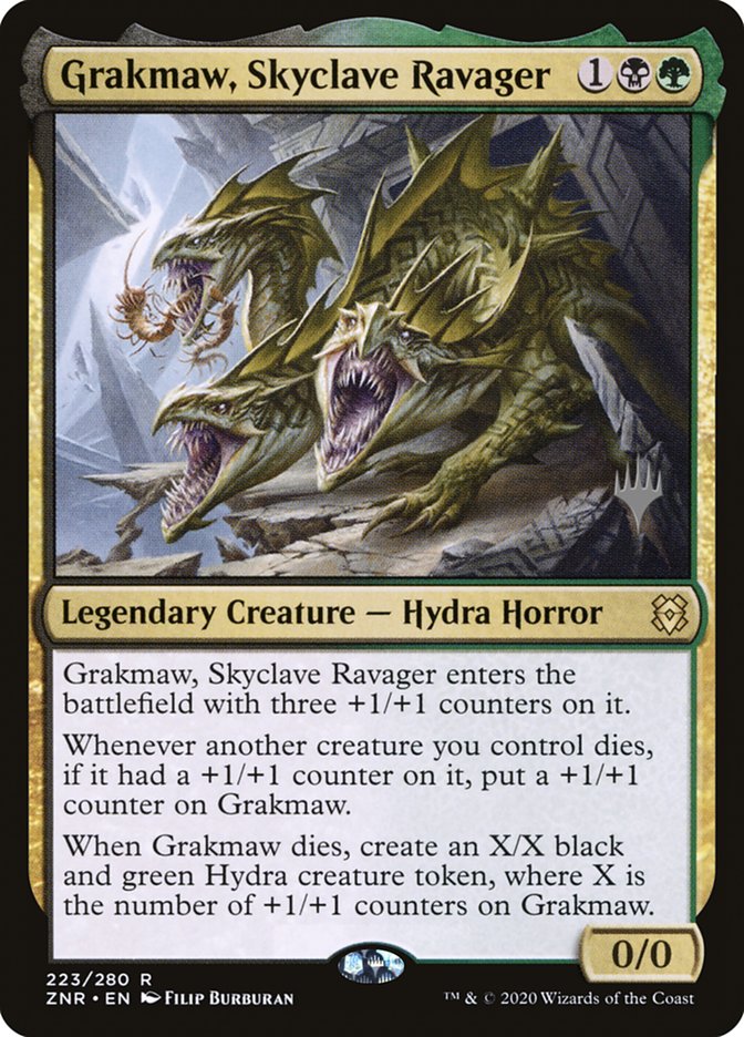 Grakmaw, Skyclave Ravager (Promo Pack) [Zendikar Rising Promos] | RetroPlay Games