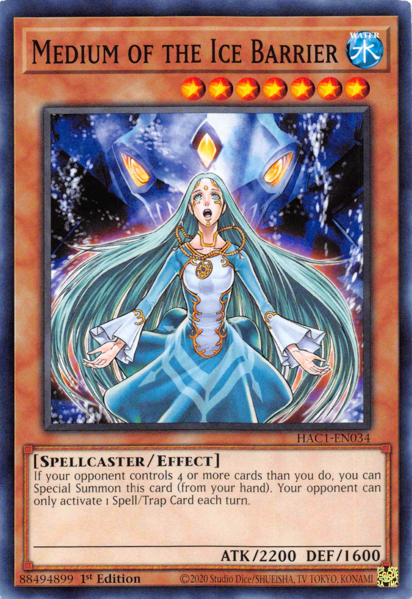 Medium of the Ice Barrier [HAC1-EN034] Common | RetroPlay Games
