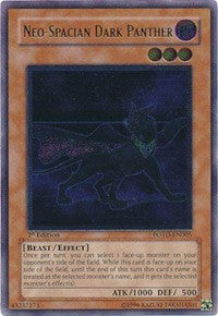 Neo-Spacian Dark Panther (UTR) [POTD-EN005] Ultimate Rare | RetroPlay Games