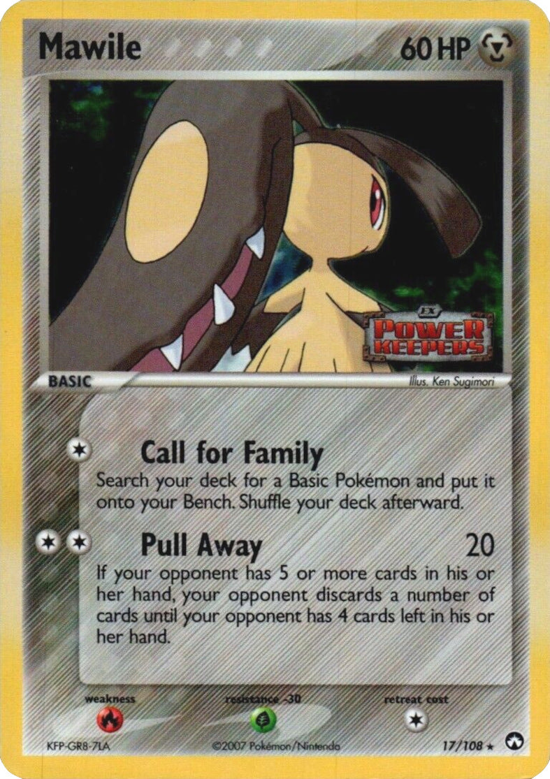 Mawile (17/108) (Stamped) [EX: Power Keepers] | RetroPlay Games