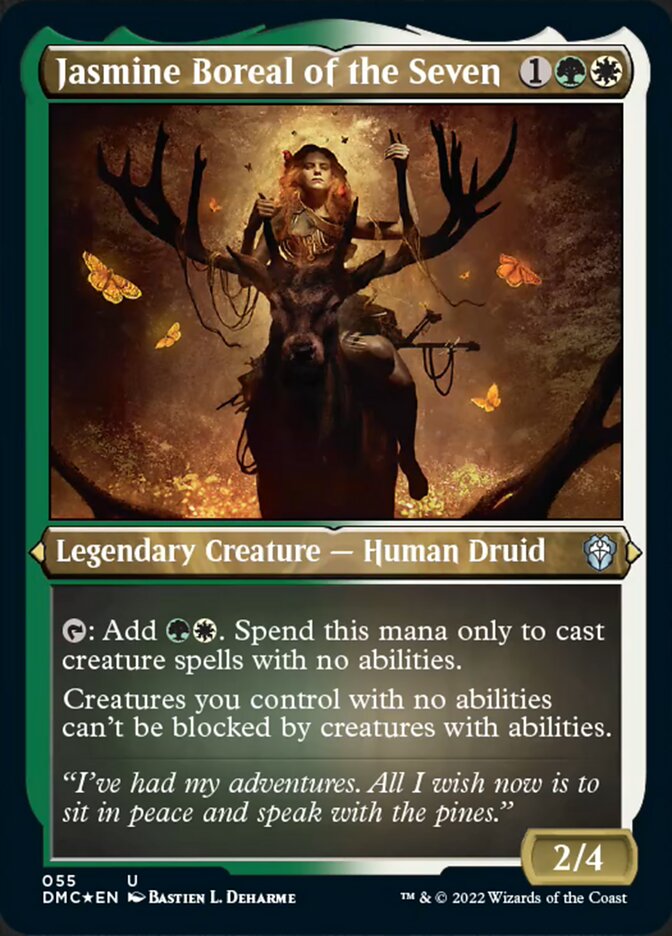 Jasmine Boreal of the Seven (Foil Etched) [Dominaria United Commander] | RetroPlay Games