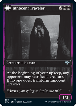 Innocent Traveler // Malicious Invader [Innistrad: Double Feature] | RetroPlay Games