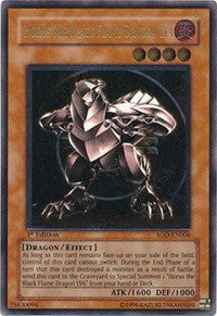 Horus The Black Flame Dragon LV4 (UTR) [SOD-EN006] Ultimate Rare | RetroPlay Games