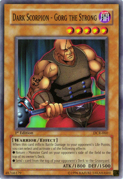 Dark Scorpion - Gorg the Strong [DCR-060] Common | RetroPlay Games