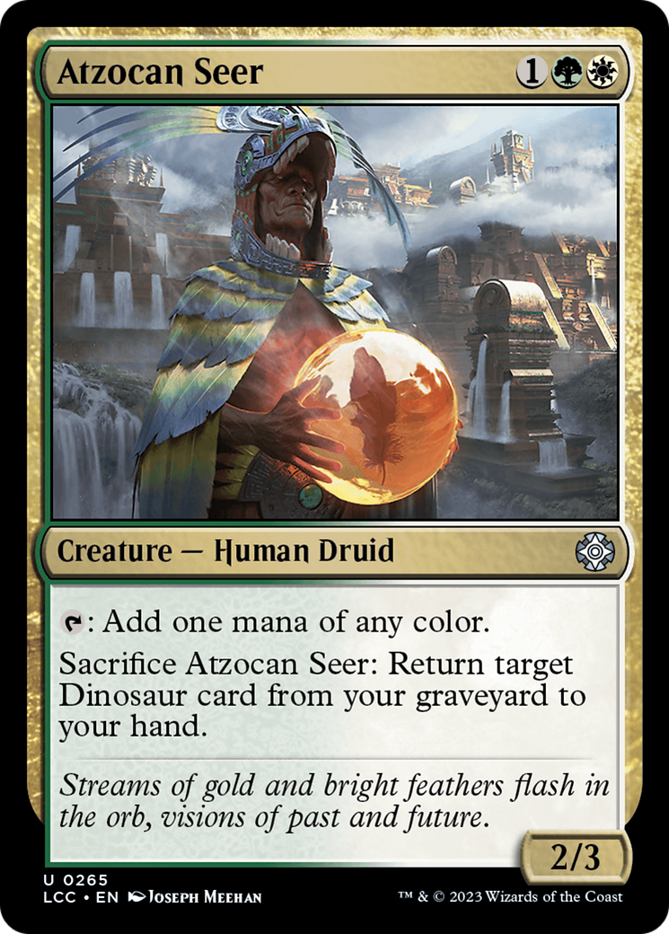 Atzocan Seer [The Lost Caverns of Ixalan Commander] | RetroPlay Games