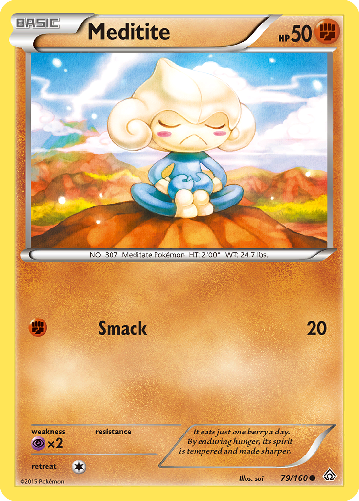 Meditite (79/160) [XY: Primal Clash] | RetroPlay Games