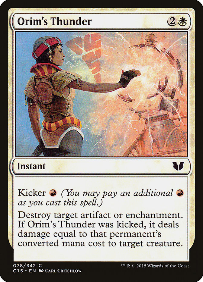 Orim's Thunder [Commander 2015] | RetroPlay Games