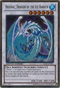 Brionac, Dragon of the Ice Barrier [GLD5-EN031] Gold Rare | RetroPlay Games