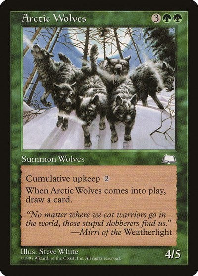 Arctic Wolves [Weatherlight] | RetroPlay Games