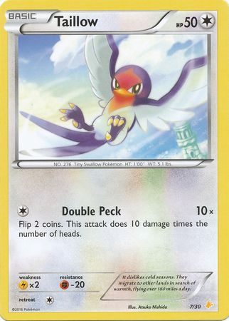 Taillow (7/30) [XY: Trainer Kit 3 - Pikachu Libre] | RetroPlay Games