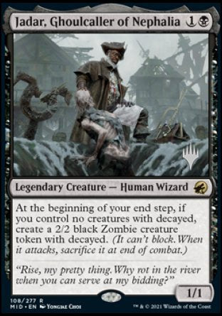 Jadar, Ghoulcaller of Nephalia (Promo Pack) [Innistrad: Midnight Hunt Promos] | RetroPlay Games