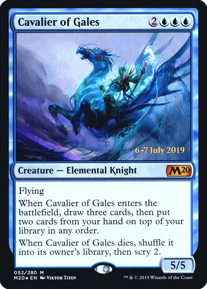 Cavalier of Gales  [Core Set 2020 Prerelease Promos] | RetroPlay Games