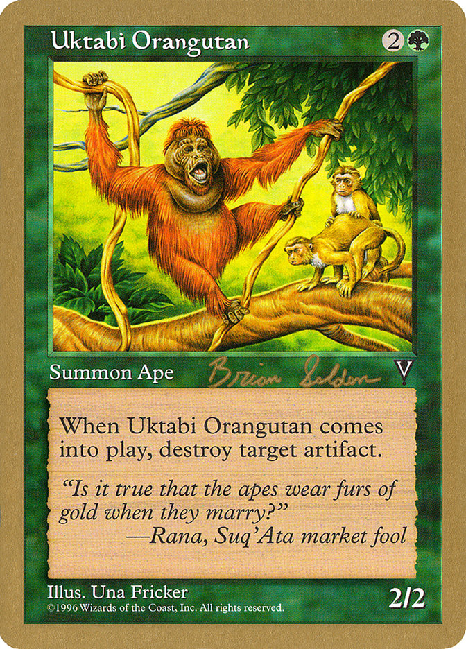 Uktabi Orangutan (Brian Selden) [World Championship Decks 1998] | RetroPlay Games