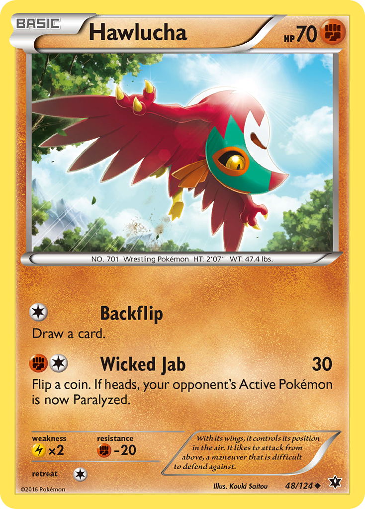 Hawlucha (48/124) [XY: Fates Collide] | RetroPlay Games