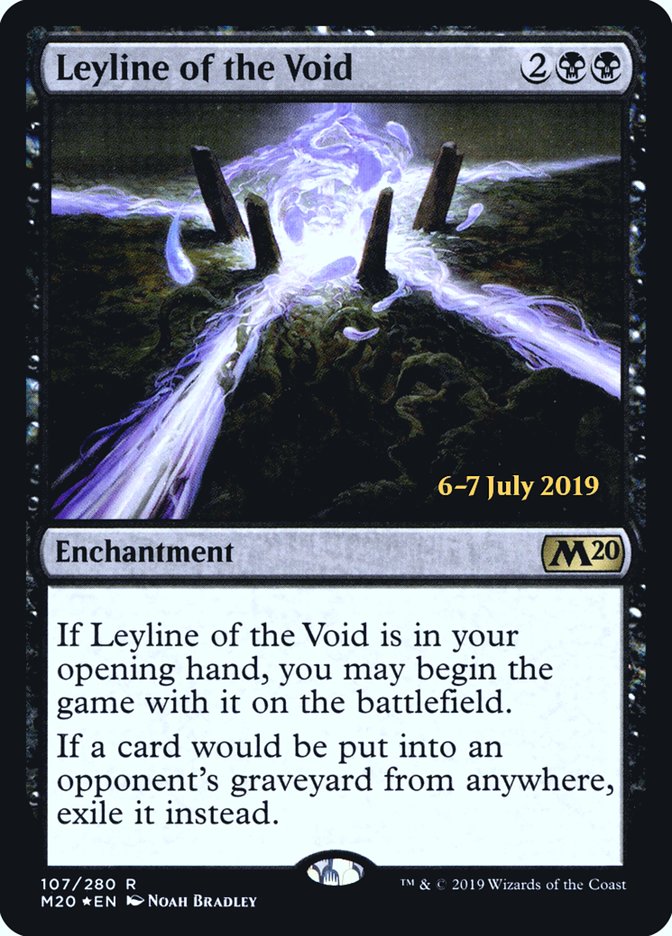 Leyline of the Void  [Core Set 2020 Prerelease Promos] | RetroPlay Games