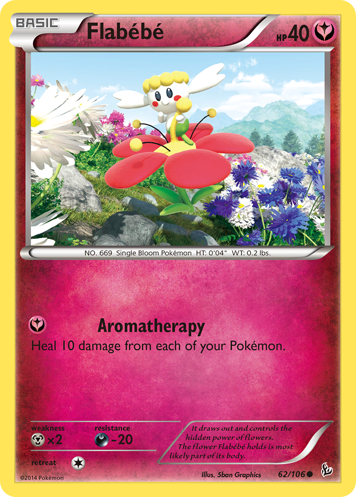 Flabebe (62/106) [XY: Flashfire] | RetroPlay Games