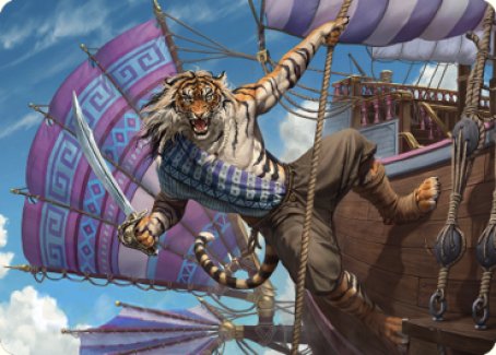Jedit Ojanen, Mercenary Art Card [Dominaria United Art Series] | RetroPlay Games
