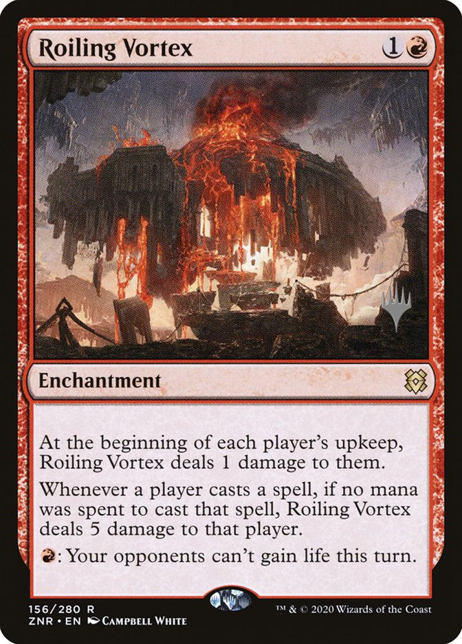 Roiling Vortex (Promo Pack) [Zendikar Rising Promos] | RetroPlay Games