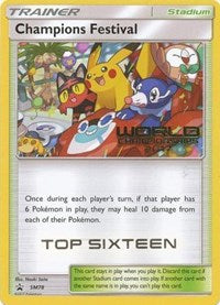 Champions Festival (SM78) (2017 Top Sixteen) [Sun & Moon: Black Star Promos] | RetroPlay Games