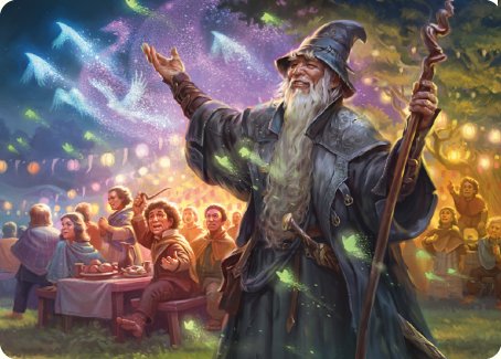Gandalf, Friend of the Shire Art Card [The Lord of the Rings: Tales of Middle-earth Art Series] | RetroPlay Games