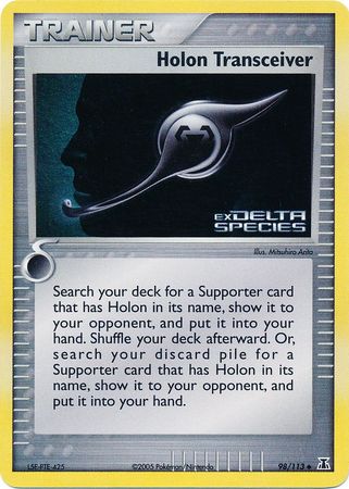 Holon Transceiver (98/113) (Stamped) [EX: Delta Species] | RetroPlay Games