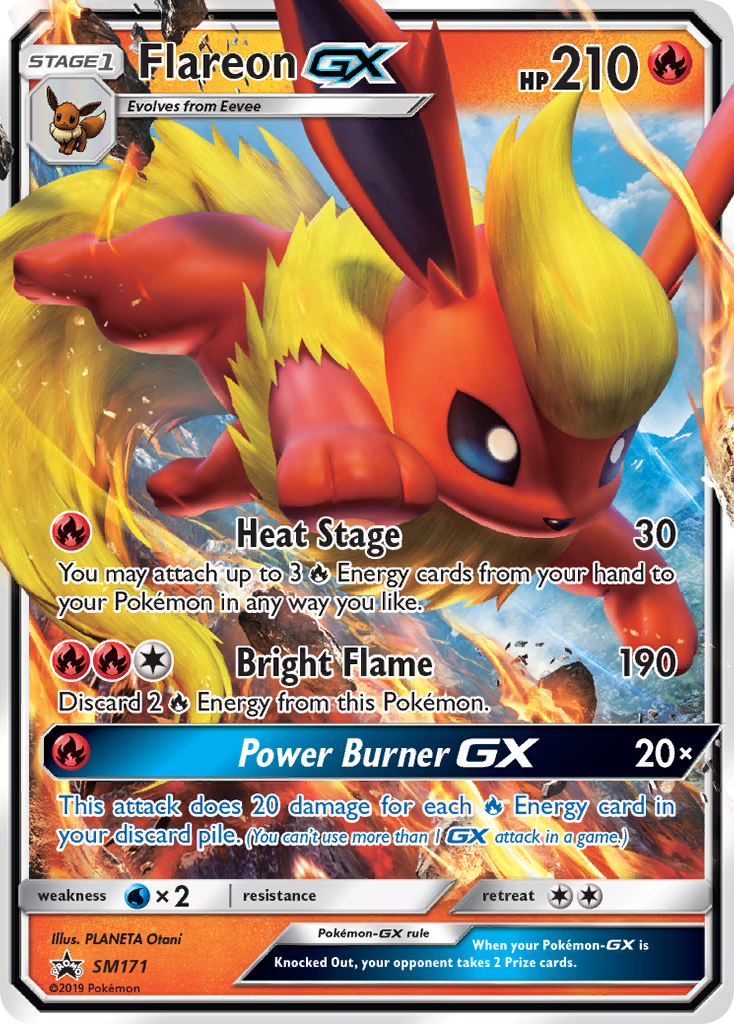 Flareon GX (SM171) [Sun & Moon: Black Star Promos] | RetroPlay Games