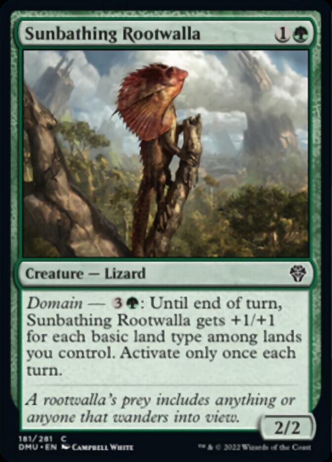 Sunbathing Rootwalla [Dominaria United] | RetroPlay Games