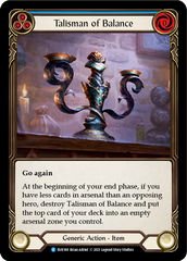 Talisman of Balance [EVR188] (Everfest)  1st Edition Cold Foil | RetroPlay Games