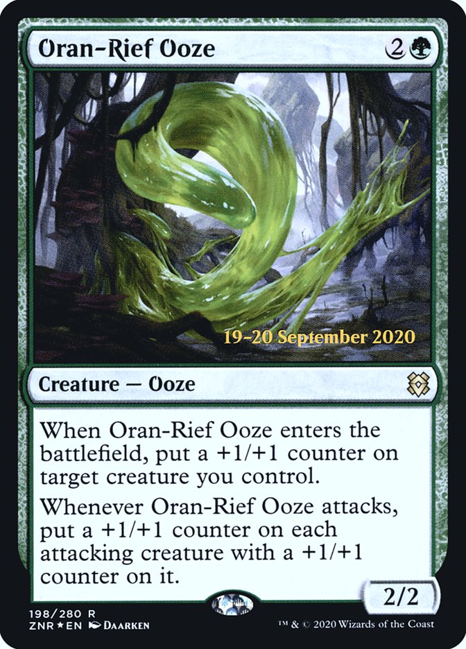 Oran-Rief Ooze  [Zendikar Rising Prerelease Promos] | RetroPlay Games