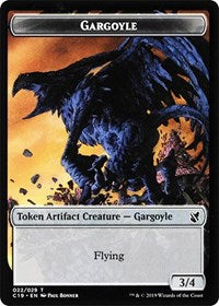 Gargoyle // Egg Double-sided Token [Commander 2019 Tokens] | RetroPlay Games