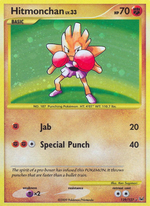 Hitmonchan (129/127) [Platinum: Base Set] | RetroPlay Games